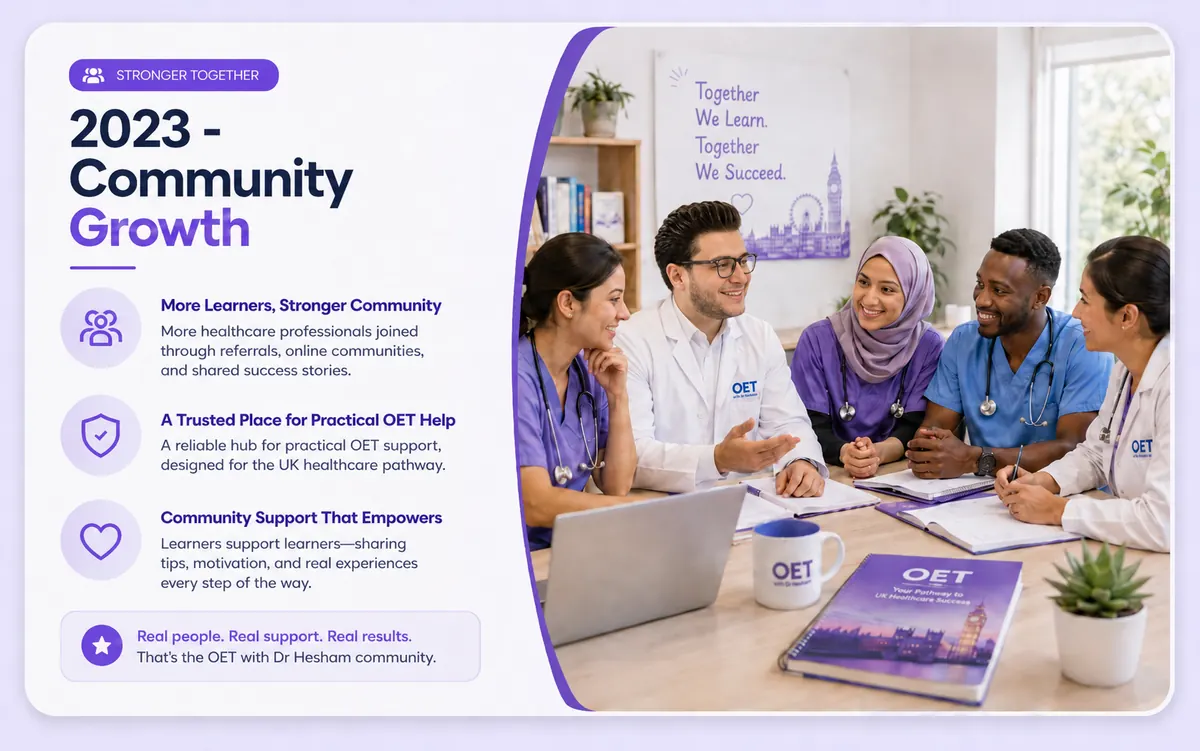 OET learner community