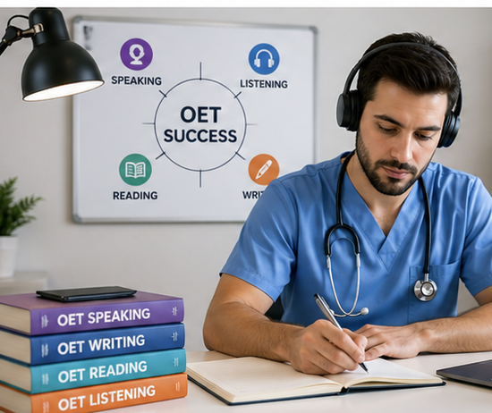 OET preparation support visual