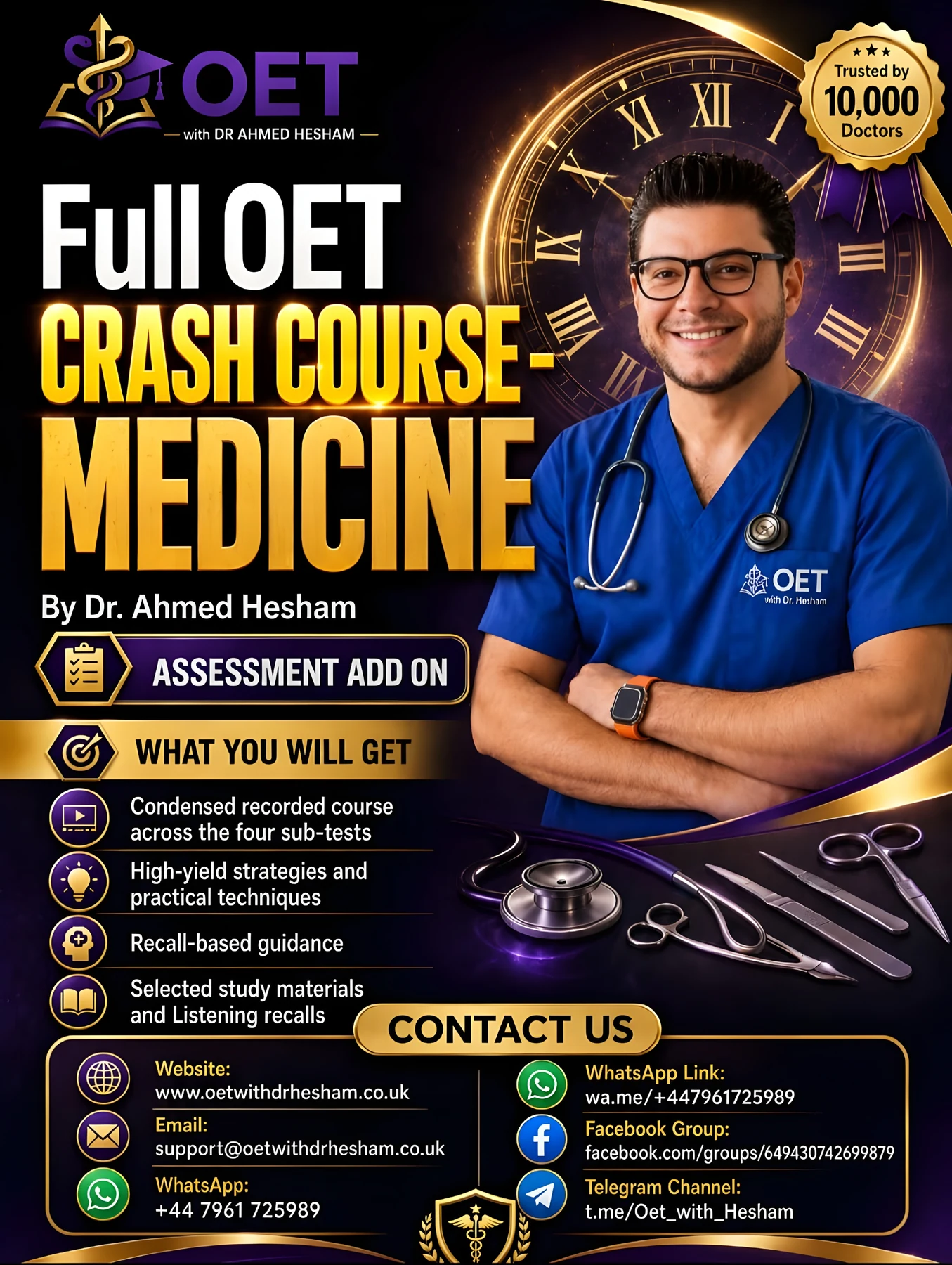 OET promotional banner 10